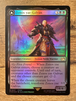 Magic MTG Final Fantasy Zenos yae Galvus #127 FIN *FOIL* Rare - Image 1