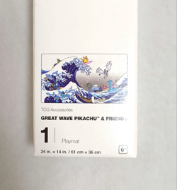 Pokemon Center Playmat Great Wave Pikachu Hokusai Yokohama 2023 Limited Edition - Image 5