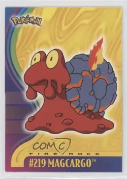 Magcargo Topps Pokemon TV Animation Edition Johto League Champions #219 2001 - Image 1