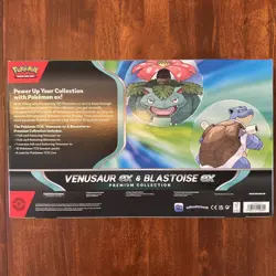 Pokemon TGC Venusaur ex and Blastoise ex Premium Collection GameStop IN HAND - Image 2