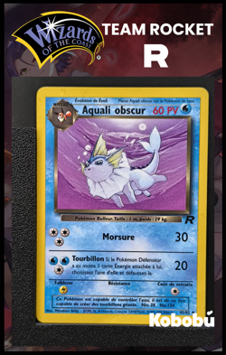 Carte Pokemon Aquali Obscur 45/82 Edition 2 Team Rocket Wizards 2 - Image 1