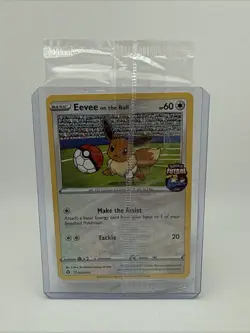 2020 Sealed Pokemon Eevee On The Ball 002/005 Futsal Promo English - Image 1