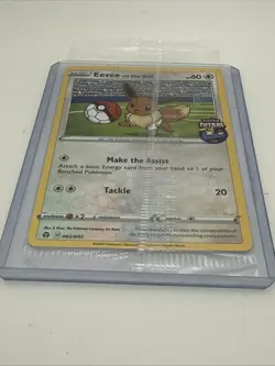 2020 Sealed Pokemon Eevee On The Ball 002/005 Futsal Promo English - Image 4
