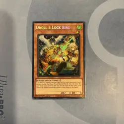 YuGiOh! TCG - Droll & Lock Bird (Alt Art) - Secret Rare - RA02-EN006 - 1st Ed. - Image 1