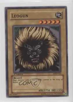 Leogun 1st Ed. YuGiOh Metal Raiders #MRD-033 2002 READ - Image 1