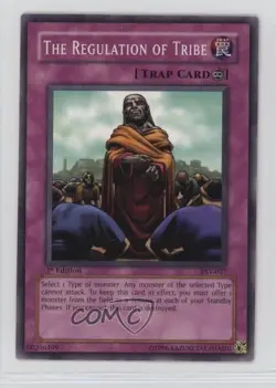 The Regulation of Tribe 1st Ed. YuGiOh Pharaoh's Servant #PSV-027 2002 - Image 1