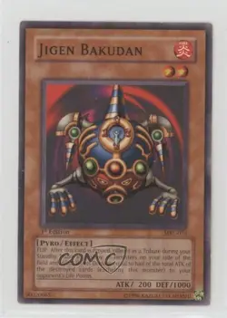 Jigen Bakudan 1st Ed. YuGiOh Magic Ruler Booster #MRL-074 2002 - Image 1