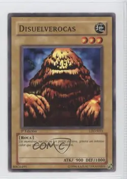 Dissolverock Spanish 1st Ed. YuGiOh Legend of Blue Eyes White Dragon #LDD-S031 - Image 1