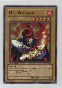 Mr Volcano 1st Ed. YuGiOh Pharaoh's Servant #PSV-044 2002 - Image 1