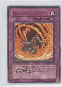 R - Firewall 1st Ed. YuGiOh Force of the Breaker #FOTB-EN060 2007 - Image 1