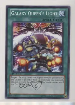 Galaxy Queen's Light 1st Ed. YuGiOh Return of the Duelist #REDU-EN056 - Image 1
