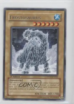 Frostosaurus (Rare) 1st Ed. YuGiOh Strike of the Neos #STON-EN002 2007 - Image 1