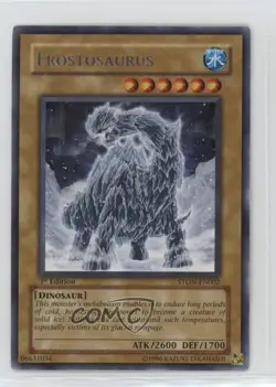 Frostosaurus (Rare) 1st Ed. YuGiOh Strike of the Neos #STON-EN002 2007 - Image 1