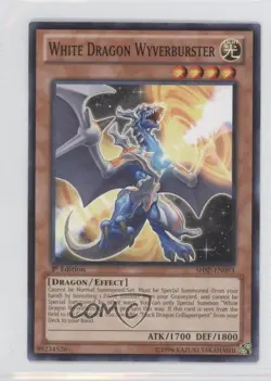 White Dragon Wyverburster 1st Ed. YuGiOh Shadow Specters #SHSP-EN093 - Image 1