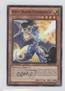 White Dragon Wyverburster 1st Ed. YuGiOh Shadow Specters #SHSP-EN093 - Image 1