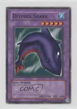 Deepsea Shark Unlimited YuGiOh Metal Raiders #MRD-038 2002 READ - Image 1