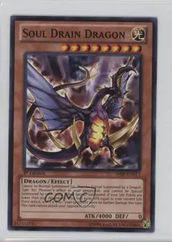 Soul Drain Dragon 1st Ed. YuGiOh Shadow Specters #SHSP-EN013 - Image 1