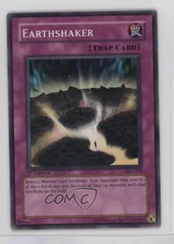 Earthshaker 1st Ed. YuGiOh Pharaoh's Servant #PSV-014 2002 - Image 1