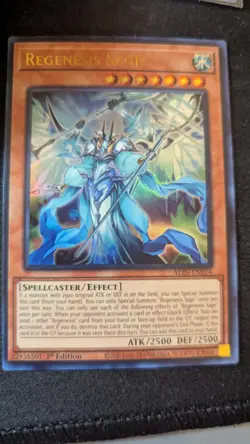 Yugioh Regenesis Sage - ALIN-EN014 - Ultra Rare 1st Edition NM - Image 1