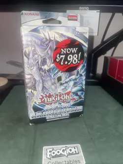 YuGiOh Saga of Blue-Eyes White Dragon Structure Deck Unlimited Edition Sealed - Image 1
