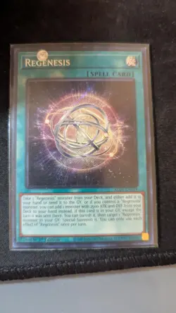 Yugioh Regenesis Secret Rare ALIN-EN059 Near-Mint 1st Edition - Image 1