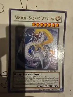 Yugioh Ancient Sacred Wyvern ANPR-EN043 Ultra Rare LP - Image 1