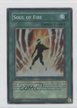 SR - Soul of Fire 1st Ed. YuGiOh Force the Breaker #FOTB-EN031 2007 - Image 1