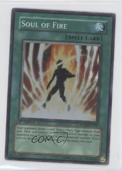 SR - Soul of Fire 1st Ed. YuGiOh Force the Breaker #FOTB-EN031 2007 - Image 1
