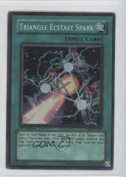 Triangle Ecstasy Spark (Super Rare) 1st Ed. YuGiOh Rise of Destiny #RDS-EN039 - Image 1