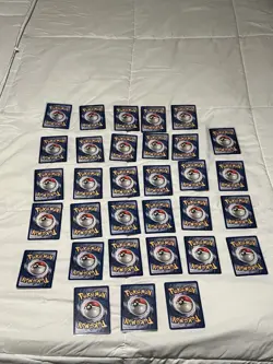 Pokemon Base Set Unlimited Card Lot - Image 2