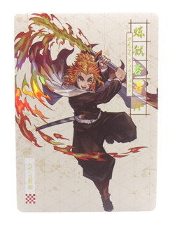 Rengoku Kyujuro Demon Slayer TimeStrata Anime Collectible Trading Card - Image 1