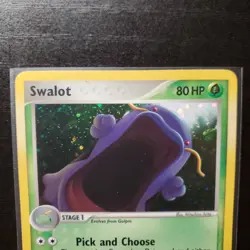 Swalot 11/100 EX Crystal Guardians Holo Rare Vintage Pokemon TCG Card - Image 2