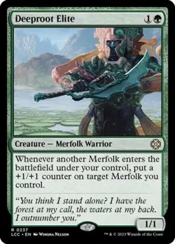 Deeproot Elite - Light Play MTG Commander: The Lost Caverns of Ixalan - Image 1