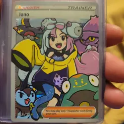 Iono After Skool Hobby Generation One Custom Trading Card #32 Fan Art Non-TCG - Image 1