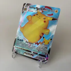 Surfing Pikachu VMAX 009/025 Pokemon Celebrations Sword Shield Rare Card MINT 🔥 - Image 4