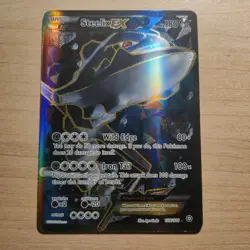 Steelix EX 108/114 - NM FULL ART ULTRA RARE XY Steam Siege - Pokemon TCG Card - Image 1