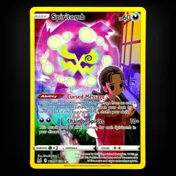 Spiritomb TG09/TG30 Lost Origin Trainer Gallery Ultra Rare Pokemon Card - Image 1