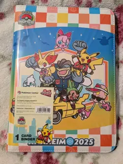 2025 Pokemon World Championships Anaheim Card Binder In Hand Ready to Ship - Image 1