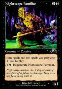 Nightscape Familiar - Light Play MTG Planeshift - Image 1