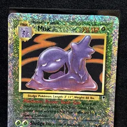 2002 Pokemon Card TCG Muk 16/110 Legendary Collection Reverse Holo Rare Foil - Image 3