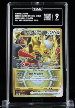 Giratina VSTAR 212/196 Crown Zenith POKEMON TRADING CARD GAME Holo- TAG 9 - Image 1