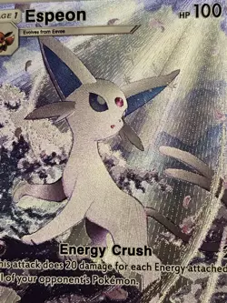 Espeon Pokemon TCG Pocket Eevee Grove Custom Textured Fanart Card - Image 3