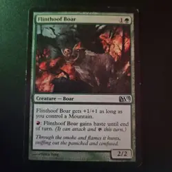Magic the Gathering MTG Flinthoof Boar (171) Magic 2013 LP TCG CCG - Image 1
