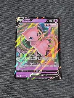 Pokemon Fusion Strike "Mew V" 113/264 / Ultra Rare / Near Mint - Image 1