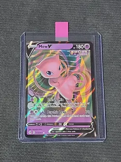 Pokemon Fusion Strike "Mew V" 113/264 / Ultra Rare / Near Mint - Image 3