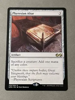 Phyrexian Altar MTG Ultimate Masters Regular NM - Image 1