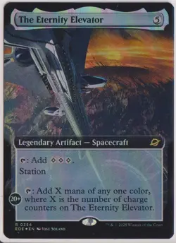 MTG The Eternity Elevator Edge of Eternities (Extended Art) Foil - Image 1
