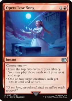 Foil - Opera Love Song - 147 / NM / English MTG - Image 1