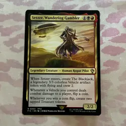 Setzer, Wandering Gambler [FINAL FANTASY Commander] Magic MTG - Image 1
