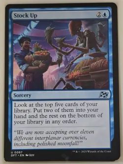 Stock Up - U 0067 Aetherdrift DFT MTG - Image 1